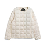 タイオン(TAION) クルーネックボタン インナーダウンジャケット TAION-W104 中綿･ダウンジャケット(レディース)