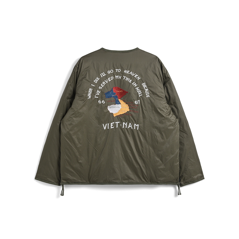 新品 TAION タイオン ナイロンジャケット リバーシブル ベトジャン 刺繍 TAION(タイオン)】〈ユニセックス〉ジャパンスペシャル