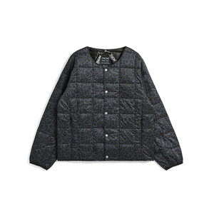 タイオン(TAION) クルーネックボタン インナーダウンジャケット TAION-K104