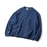 gym master(ジムマスター) ブロックインレーボタンカーデ G433748 カーディガン(メンズ)