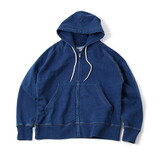 gym master(ジムマスター) 11oz インディゴスウェットZIPパーカー G633710 スウェット･トレーナー･パーカー
