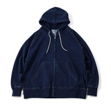 gym master(ジムマスター) 11oz インディゴスウェットZIPパーカー G633710 スウェット･トレーナー･パーカー