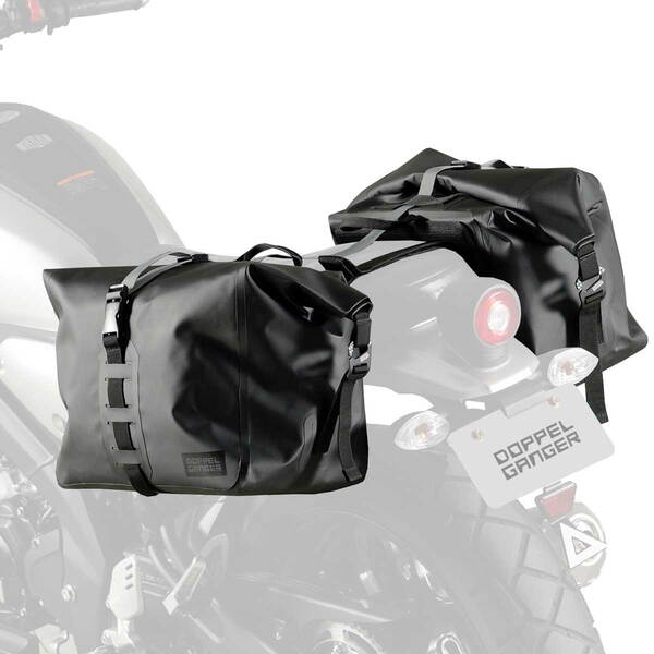 ドッペルギャンガー(DOPPELGANGER) ターポリンサイドバッグ DBT648-BK シートバッグ