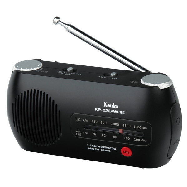 Kenko(ケンコー) 多機能防災ラジオ KR-020AWFSE 142908 ラジオライト&防災用電気機器