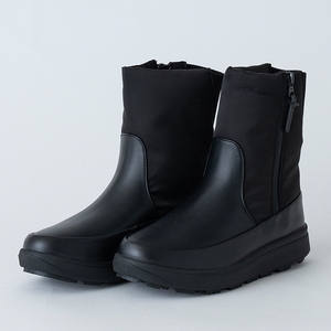 サップランド　スリー　ディーヴァ　サイドジップ　ウォータープルーフ　オムニヒートインフィニティ ６．５／２３．５ｃｍ ０１０（Ｂｌａｃｋ）