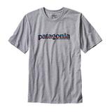 パタゴニア(patagonia) 73 テキストロゴ リサイクル コットン/ポリ Tシャツ メンズ 38862 半袖Tシャツ(メンズ)