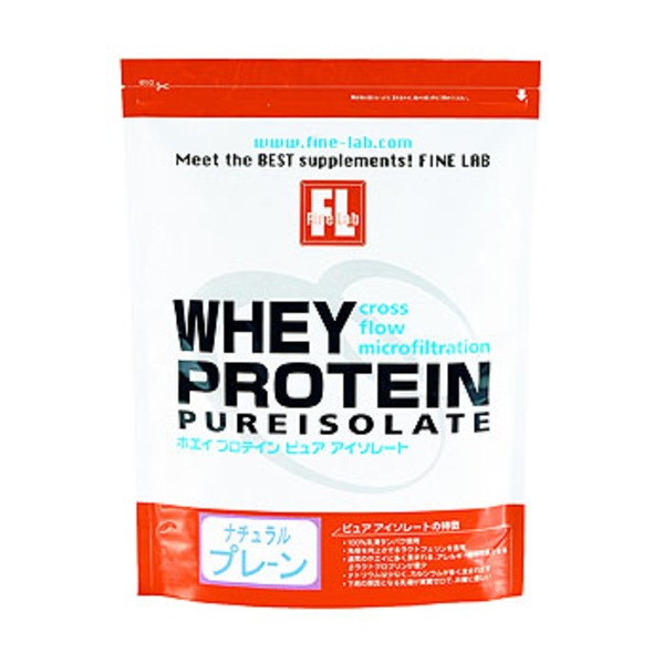 ファイン ラボ(FINE LAB) ホエイプロテイン ピュア アイソレート プレーン   動物系(ホエイ等)
