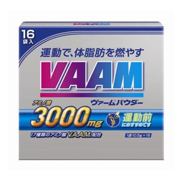 明治(VAAM) VAAM ヴァームパウダー 16袋 2650599 粉末飲料