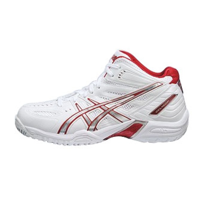 アシックス(asics) GELHOOP V1 30.0cm・0123(ホワイト×レッド) TBF656