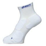 アシックス(asics) プロパッドスーパーベリーショートソックス 26cm･0145(ホワイト×ブルー) XAS500 アンクル･ショートソックス