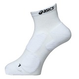 アシックス(asics) プロパッドスーパーベリーショートソックス 22cm･0190(ホワイト×ブラック) XAS500 アンクル･ショートソックス