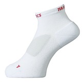 アシックス(asics) プロパッドターサーソックス 24cm･0123(ホワイト×レッド) XTS131 アンクル･ショートソックス