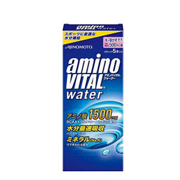 味の素 アミノバイタル ウォーター (粉末) 500mL用(14.7g×5本) 16AM 9420 粉末飲料