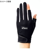 アシックス(asics) グラウンド･ゴルフ グローブ L･90(ブラック) GGG622 インナー･フリースグローブ(アウトドア)
