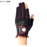 アシックス(asics) グラウンド･ゴルフ 磁石付グローブ L･90(ブラック) GGG623 インナー･フリースグローブ(アウトドア)
