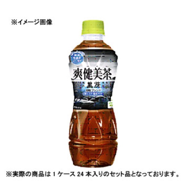 コカ･コーラ(Coca Cola) 爽健美茶 黒冴 PET 【1ケース (500ml×24本)】 3907 日本茶