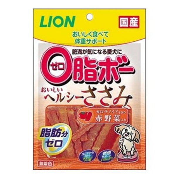 ライオン商事(LION) 0脂ボーササミ 赤野菜 90g   フード･おやつ
