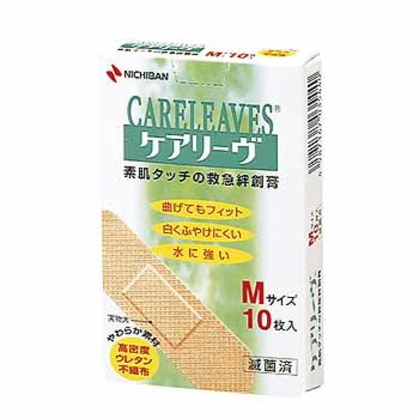 ニチバン ケアリーヴ M 10枚入 124081 応急処置用品