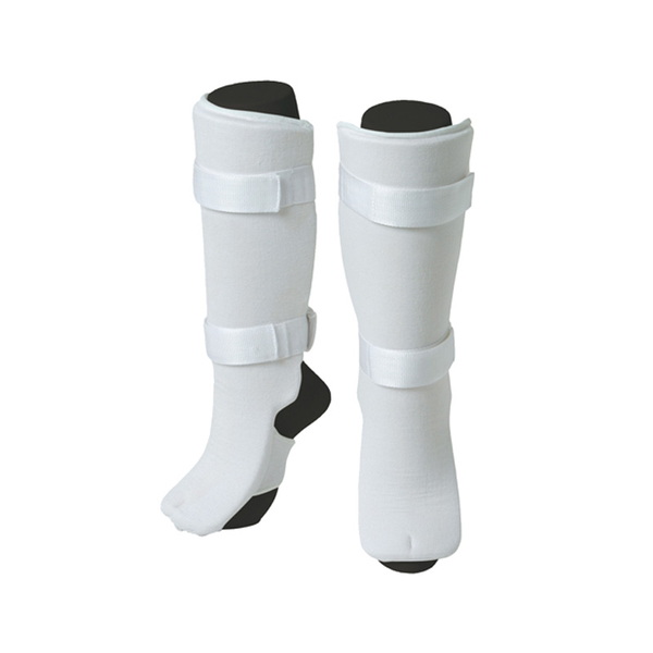 マーシャルワールド ベロクロ レッグサポーター 格闘技レガース LG45-S-WH レッグガード