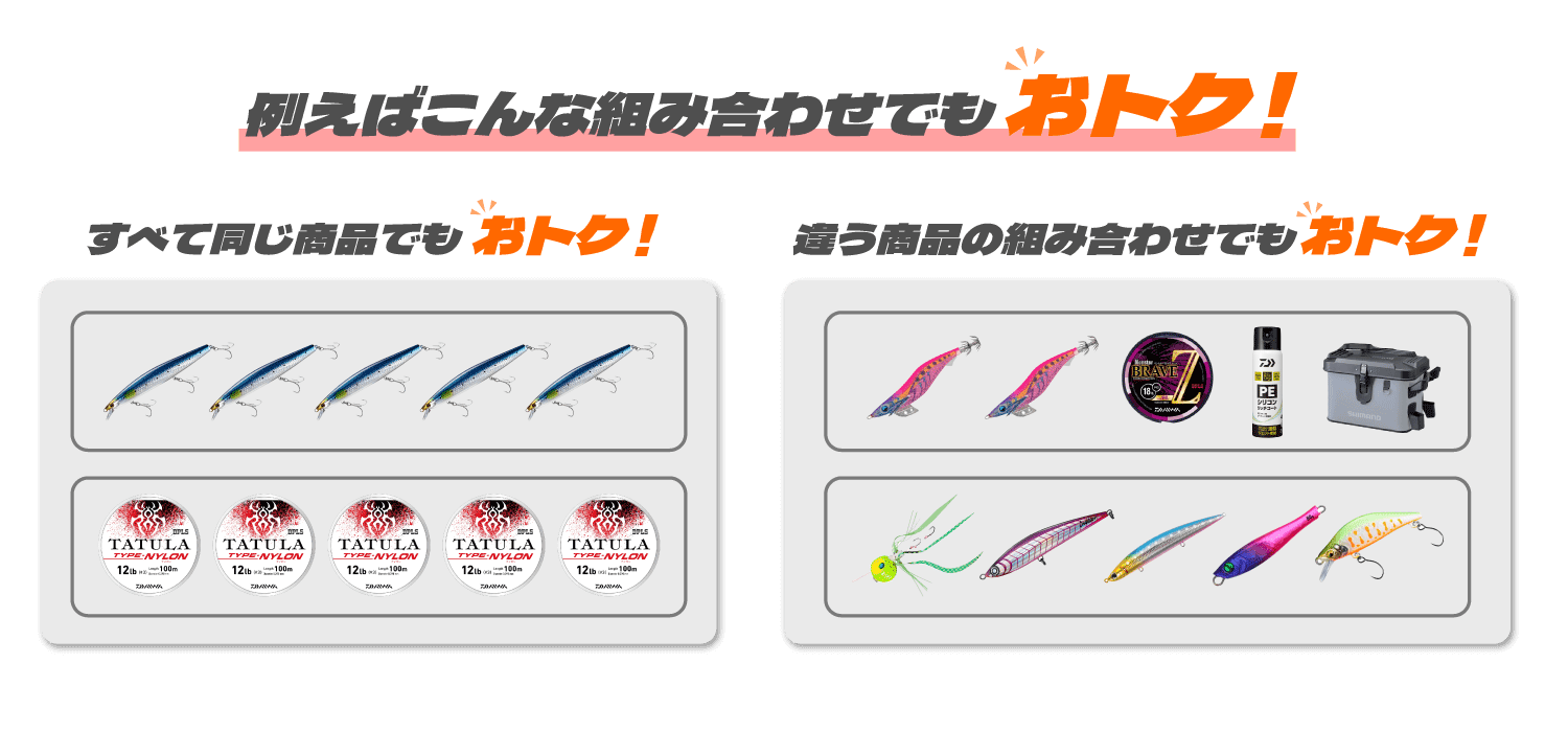 組み合わせ例のイメージ