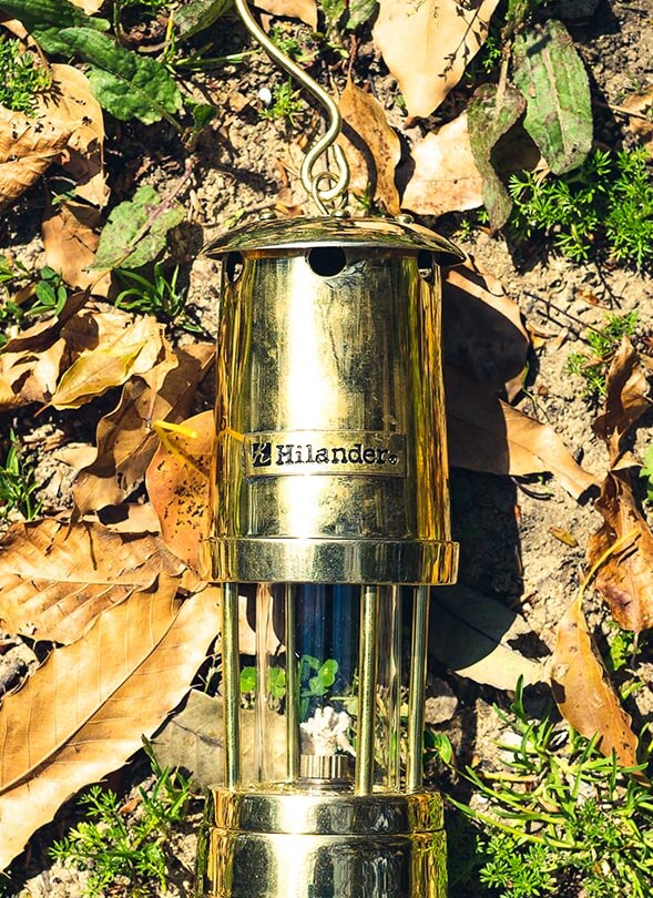 Hilander(ハイランダー) アンティーク マイナーランプ(真鍮)