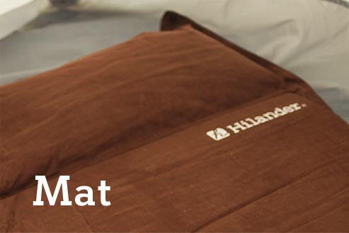 キャンプマット＆コット