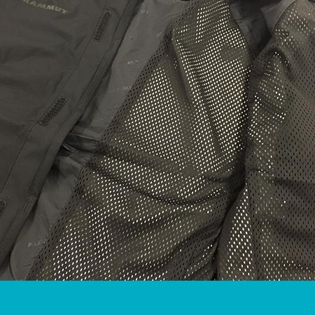 マムート　Ayako Pro HS Hooded Jacket Men’s裏地メッシュ