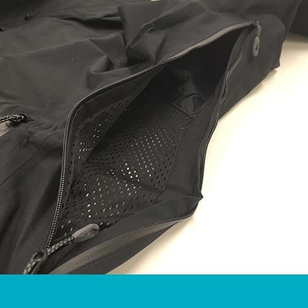 マムート　Ayako Pro HS Hooded Jacket Men’sベンチレーション