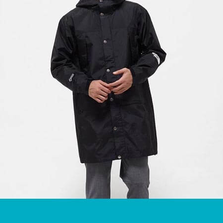 THE NORTH FACE(ザ･ノースフェイス)　MOUNTAIN RAINTEX COAT(マウンテン レインテックス コート)　着用イメージフロント