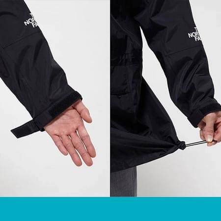 THE NORTH FACE(ザ･ノースフェイス)　MOUNTAIN RAINTEX COAT(マウンテン レインテックス コート)　袖口・裾