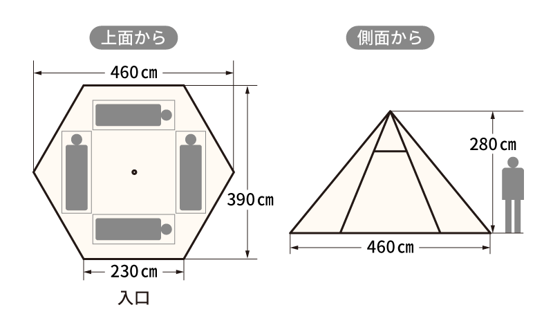 エアートンネルルーミィのフロント跳ね上げ時