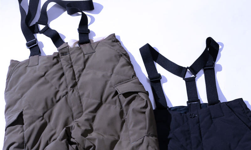 ダウン カーゴ パンツ