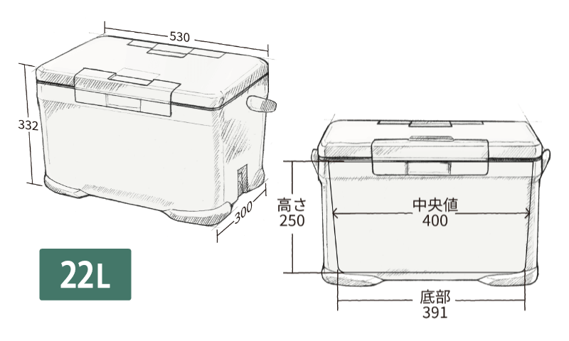 シマノ(SHIMANO) NX-330V アイスボックス ST 81807|アウトドア用品