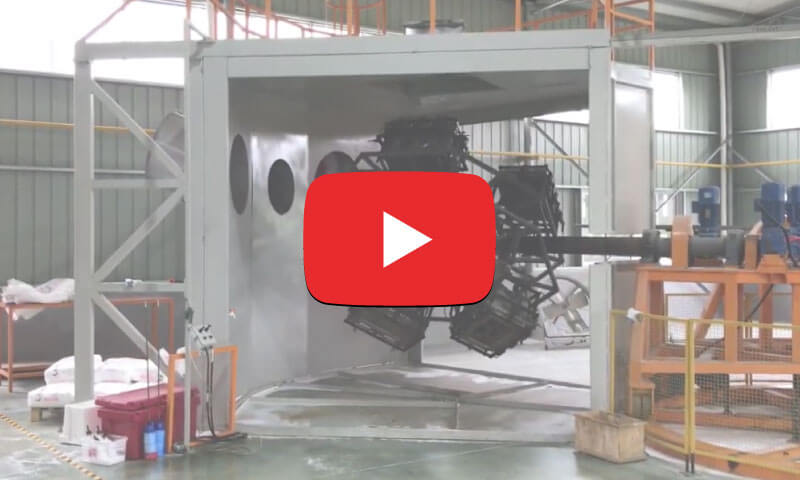 ハードクーラーボックスの成型動画