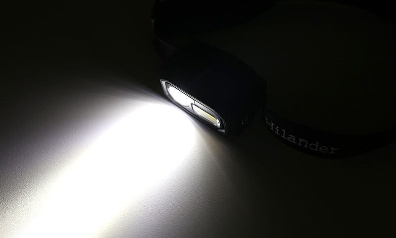 Hilander(ハイランダー) 480ルーメン LEDヘッドライト(USB充電式) HCA0303|アウトドア用品・釣り具通販はナチュラム Hilander(ハイランダー) 480ルーメン LEDヘッドライト(USB充電式) HCA0303|アウトドア用品・釣り具通販はナチュラム