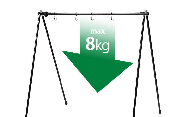 アルミハンガーラック Aluminum Clothes Rack
