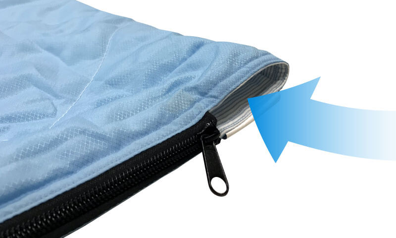 接触冷感シュラフ Cool Touch Sleeping Bag