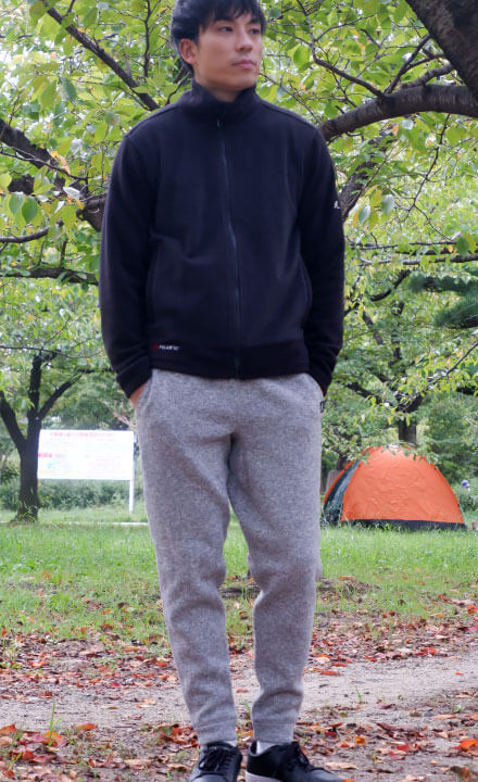 スタッフ着用イメージ・使用感（184cm / 72kg / 普段L-XL / 標準体型）
