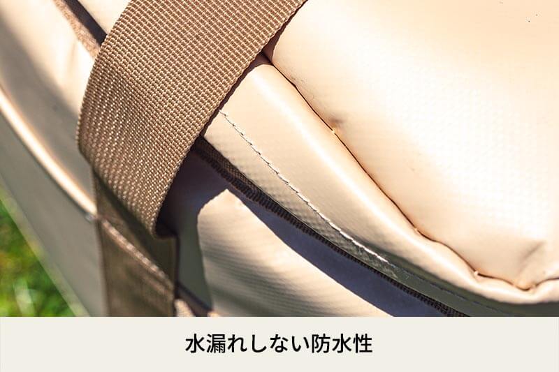 水濡れを気にしない防水性