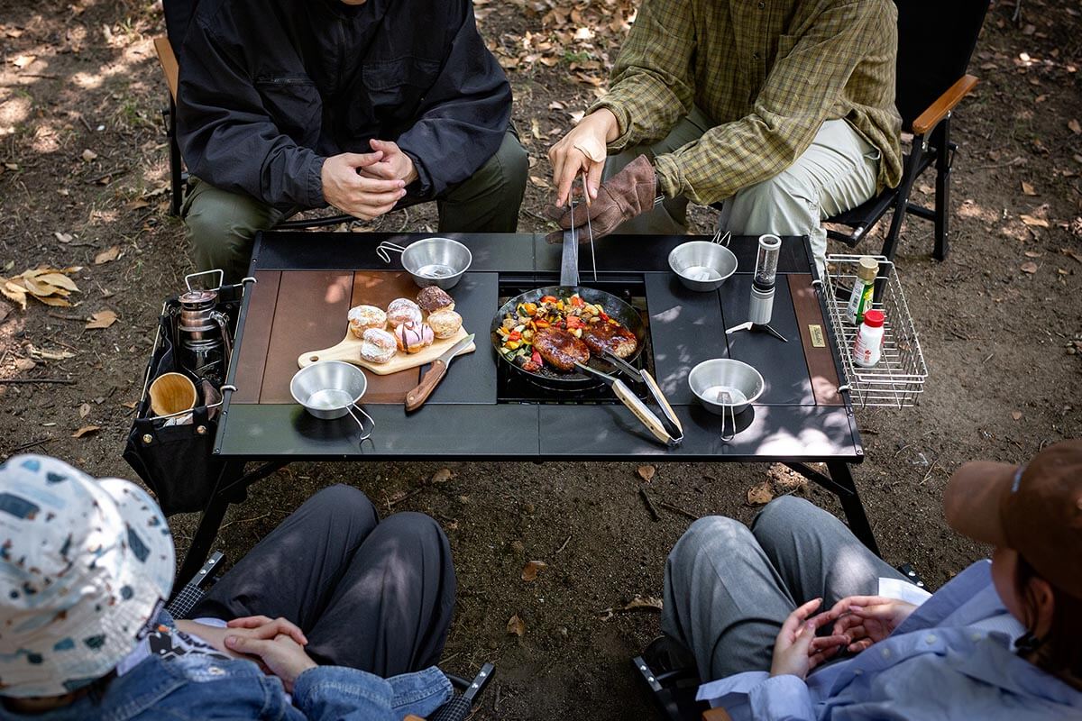 4人で囲める大き目サイズ