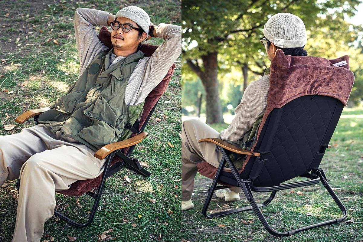 ソとにかくふかふか。ワンランク上のロースタイルキャンプを