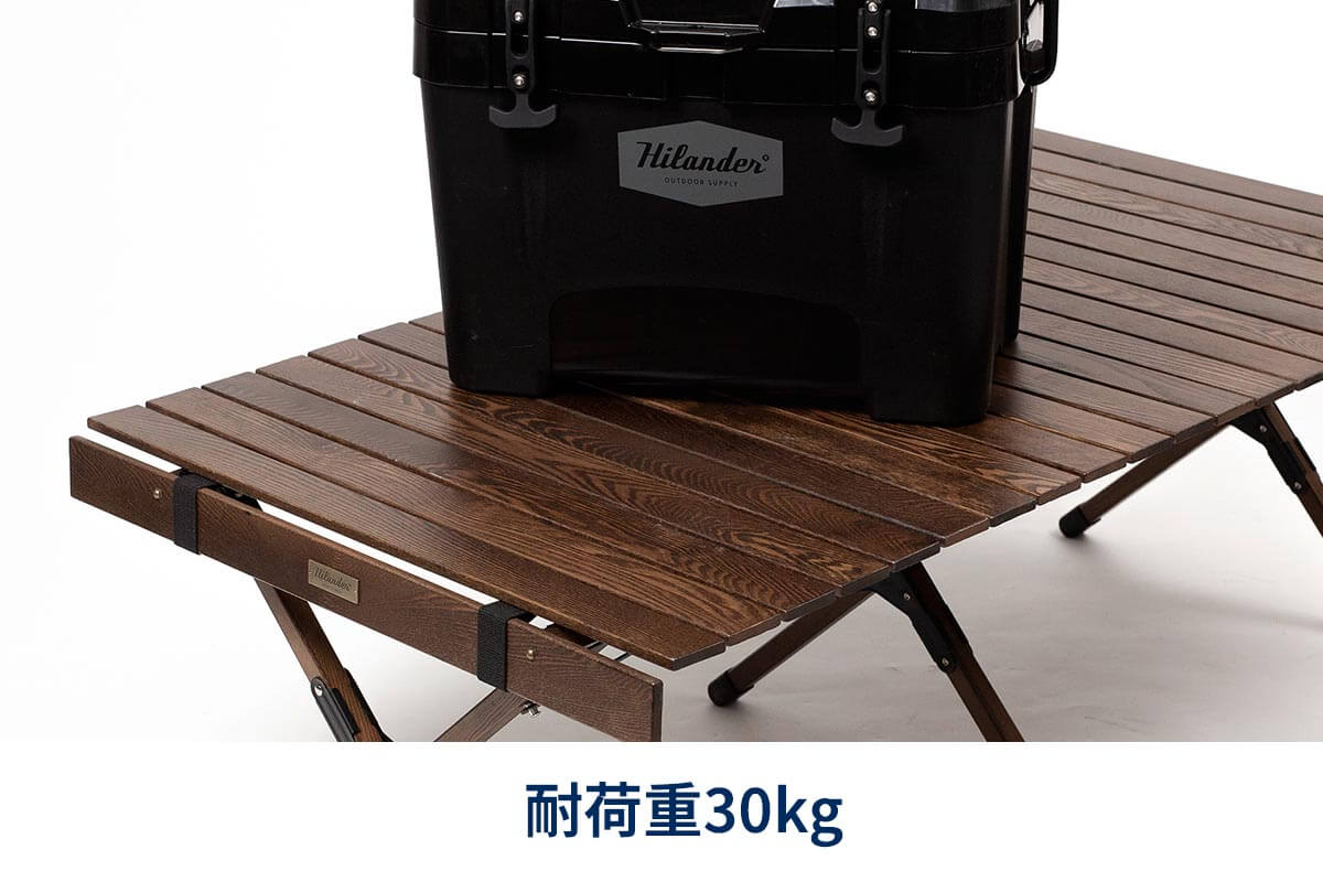 耐荷重30kg、細部まで配慮