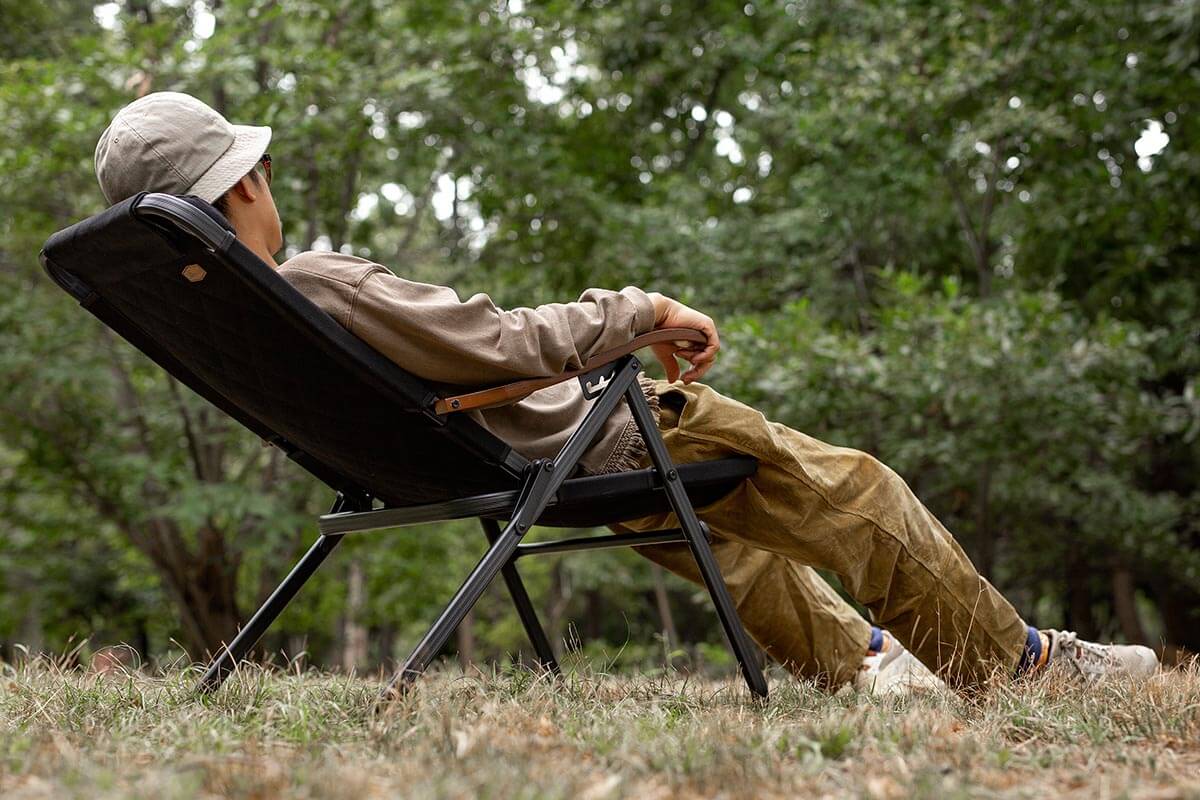 ハイスタイルになった快適チェア