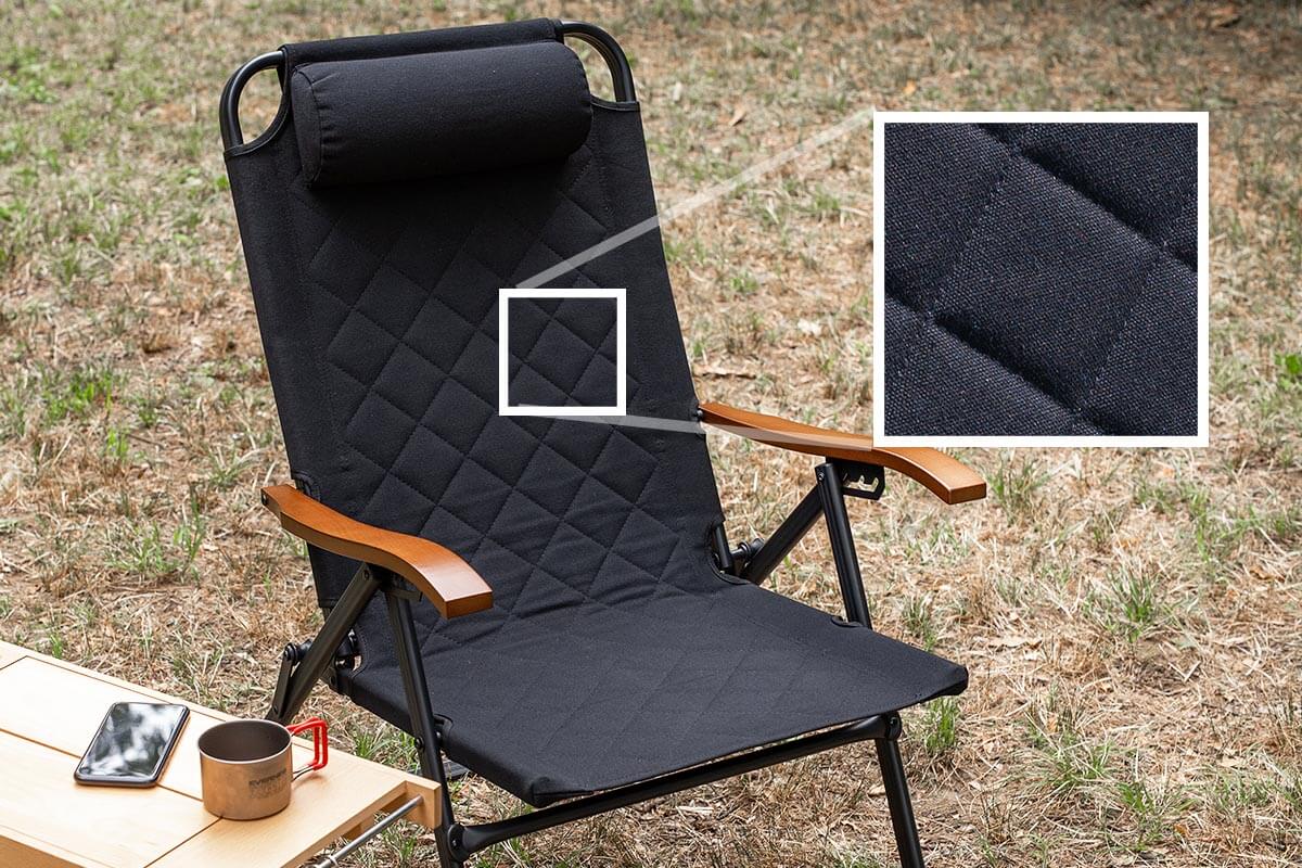 キルト加工が織りなすクッション性