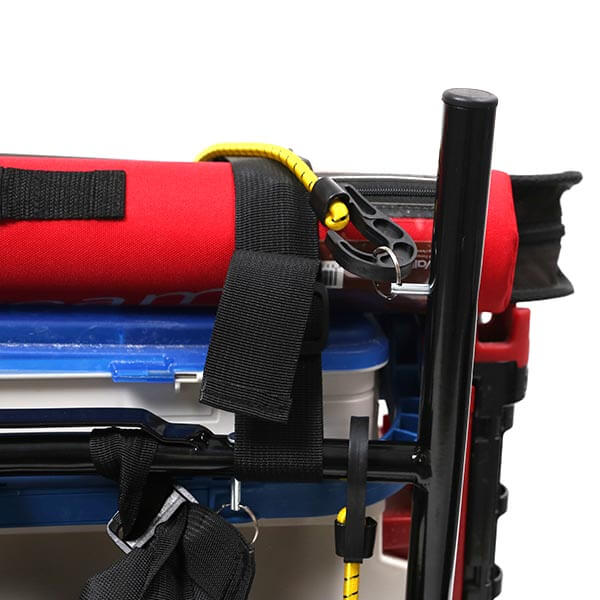 軽量アルミ背負子フルアウトのリングの向きは360度