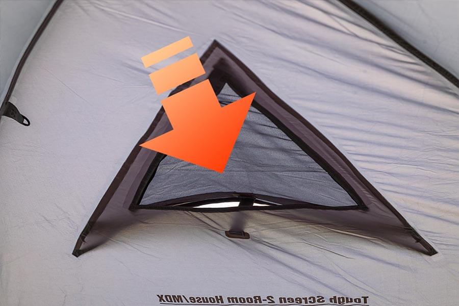 コールマン独自のサークルベンチレーションシステム