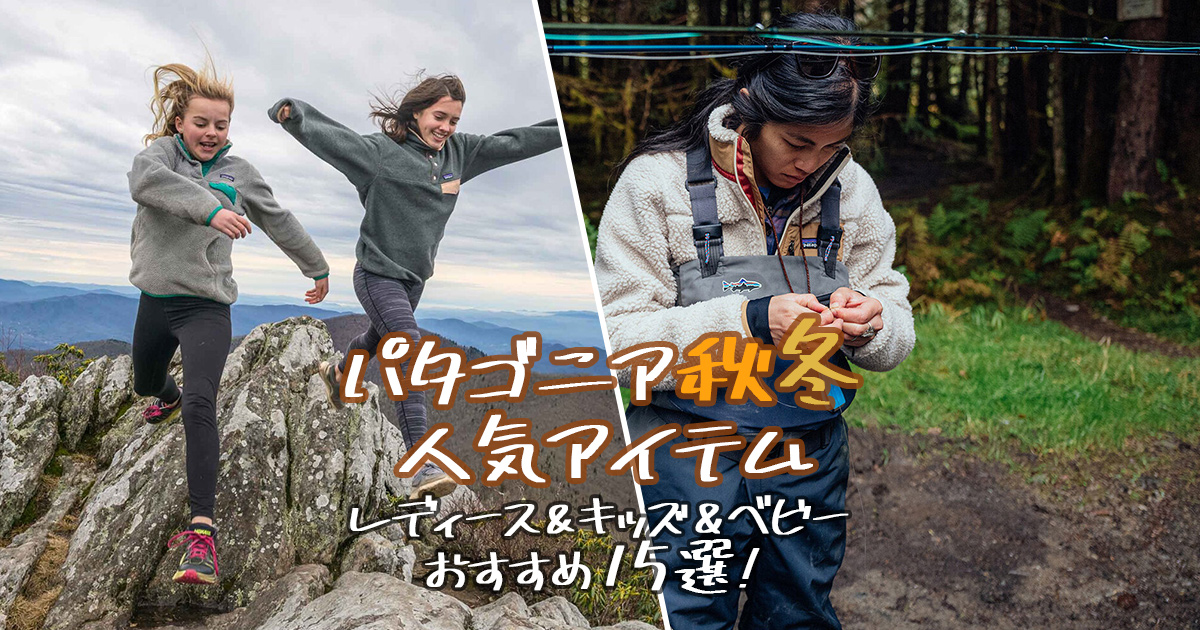 最新版秋冬のパタゴニアpatagonia人気アイテム！レディース