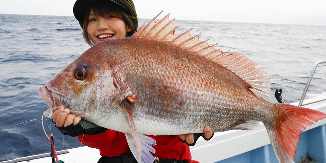 タイラバ で 釣れる 魚