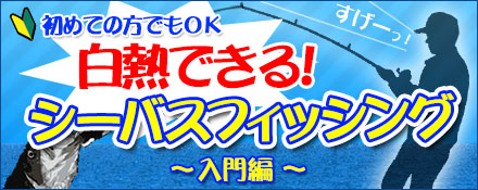 エキサイティングなシーバスフィッシング★
