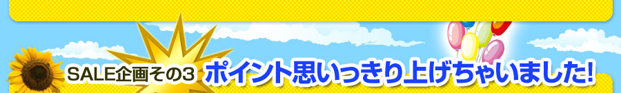 �|�C���g�v��������グ���Ⴂ�܂���!